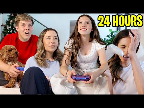 24 HOUR GAMING Challenge! Loser Drinks The Mystery Smoothie! 😱