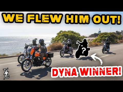 Who Won The Giveaway Dyna? (We Flew him out!) - Vlog 163