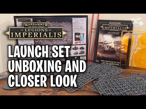 Legions Imperialis Unboxing and Closer Look