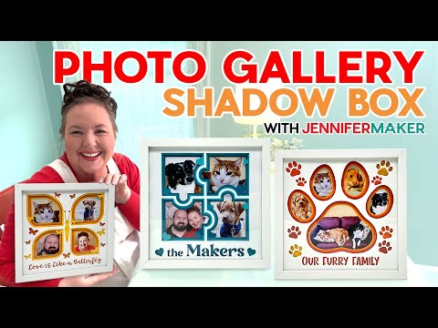 Make A Photo Frame Shadow Box: The Perfect Family Gift!