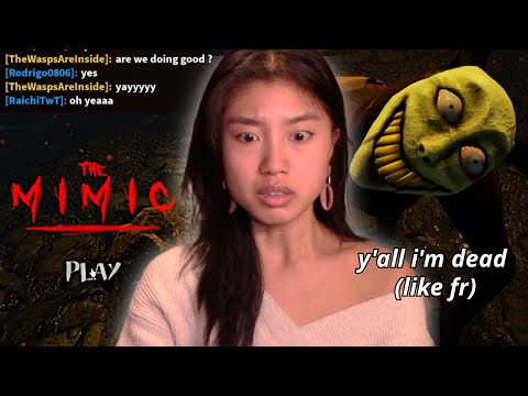 Playing Roblox Horror Games & Getting Traumatized (The Mimic)