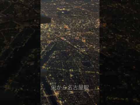 JAL3807 NRT to NGO, View of Nagoya City from the sky