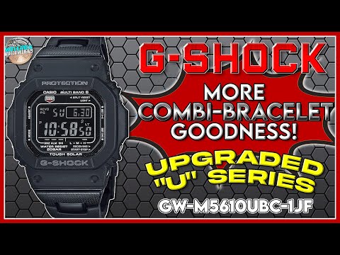 Another Great G-Shock Square With A Combi-Bracelet! | G-Shock GW-M5610UBC-1JF | Maybe The Best Ever?