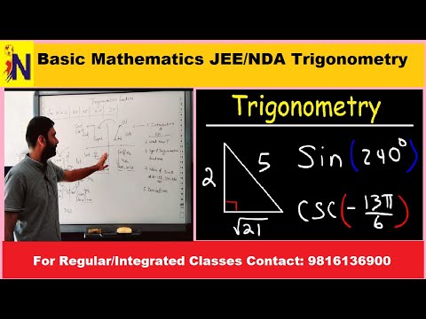 Mathematics Demo Lecture |JEE-NDA|Trigonometry  11|Nalanda Career Institute |Bharat Bharati