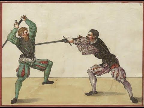 Mair's Longsword 1: Zornhau against the Thrust