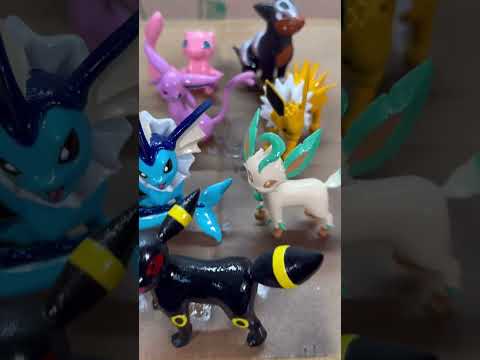 Clear Coating 3D Printed Pokemon #3dprints #3dprint #3dprinting #3dprinted