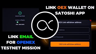 LINK OPENEX WALLET ADDRESS | COMPLETE EMAIL MISSION FOR OPENEX TESTNET