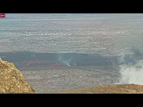 Nov 21, 2024: Lava River Heads towards Blue Lagoon, Downs Power Pole