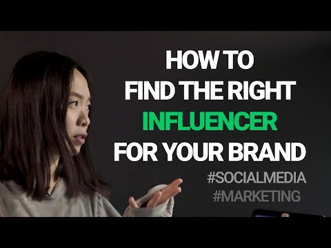 How to find the right influencer to work with your brand