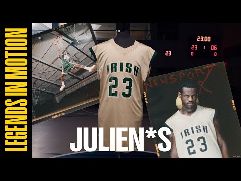 Legends In Motion | Featuring THE CHOSEN ONE Jersey of LEBRON JAMES