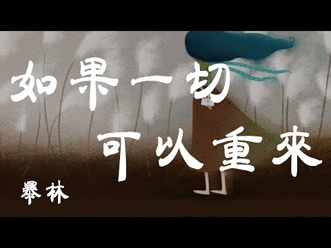 如果一切可以重來 - 暴林 - 『超高无损音質』【動態歌詞Lyrics】