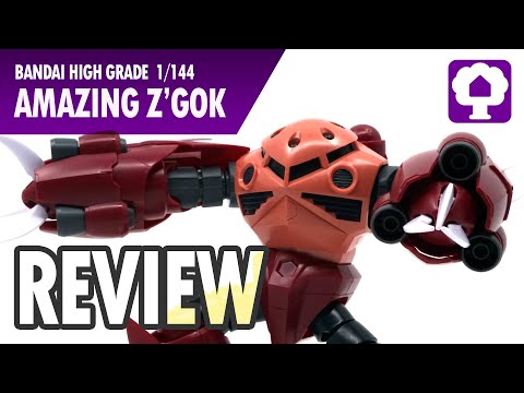 HGBF 1/144 Amazing Z'Gok Review - Hobby Clubhouse | Gundam Build Fighters Zeon Gunpla & Model