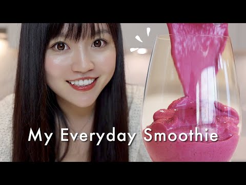 Easy Smoothie Recipe that Tastes AMAZING (in English with JP subtitles)