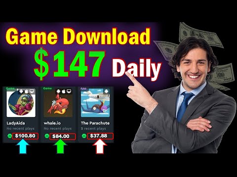 Download Games and Earn 147 Dollars Daily without investment | Earn money online without investment