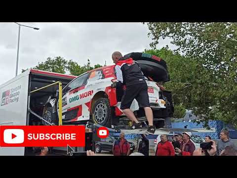 Acropolis Rally 2021 Μια Νταλίκα Γεμάτη Toyota Yaris WRC !!! | PeriTroxon.gr Toyota Gazoo Racing