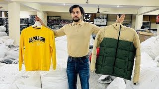 Jackets@549-/, Hoodies@200/- | 100% Original Wirh Brand Bill | Cheapest Export Surplus | AS Apparels