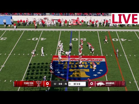 Texas Tech Red Raiders vs Arkansas Razorbacks/NCAA Liberty Bowl /