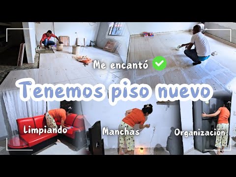 ✅️ GRAN CAMBIO en MI CASA 🏠 tenemos PISO NUEVO 🏠 😍 QUEDÓ HERMOSO 😍