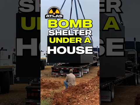 Installing a bunker under a house