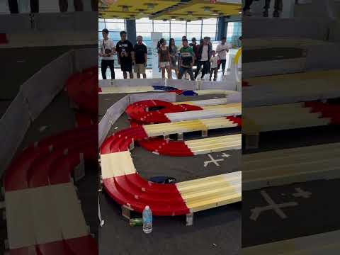 Open class mini4wd Tamiya Lets go! Speed run lay out 3 lane tracks series