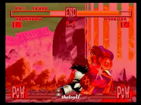 Samurai Shodown - (Haohmaru) Final Boss Battle vs. Amakusa & finale