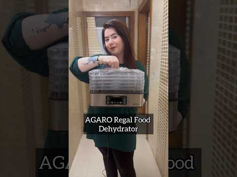 How to use Agaro Regal Food Dehydrator #youtubeshorts #food #dehydrator #easy #lifestyle