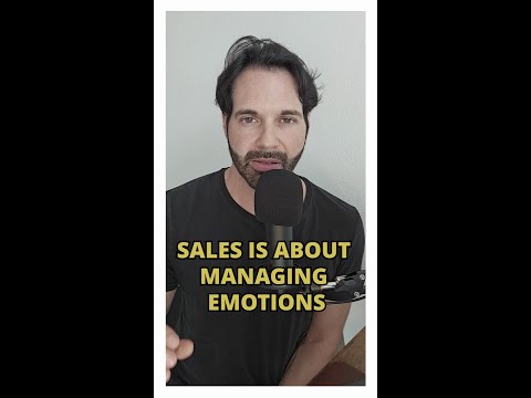 Sales is more than closing deals. It’s about managing your emotions