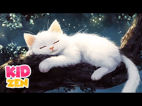 12 Hours of Relaxing Music For Children - Dreamy Cat | Be Calm and Focused | Sleep Music