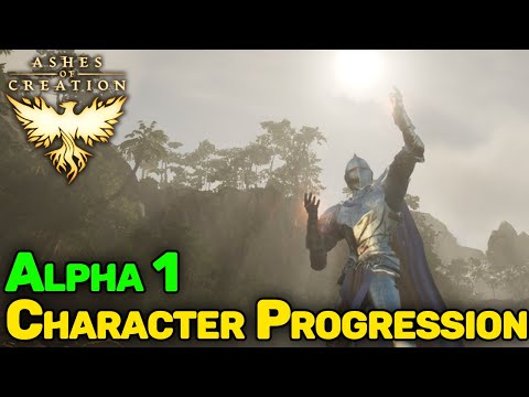 Leveling in Ashes of Creation Alpha 1