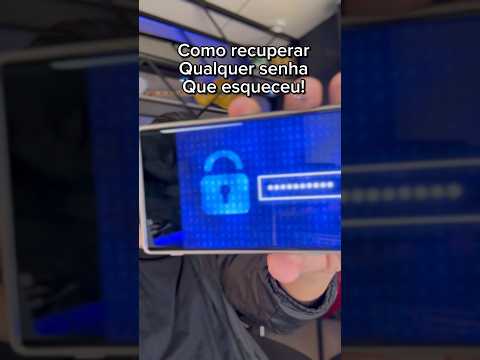 Como recuperar suas senhas em segundos Com o celular