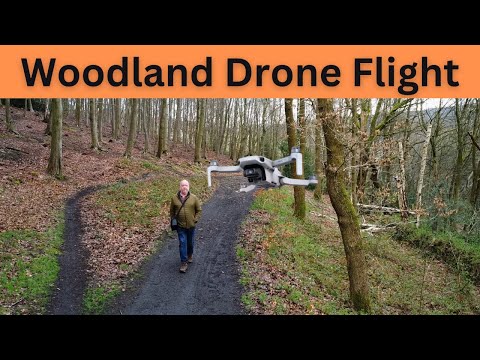 Exploring WHARNCLIFFE WOODS with my DJI MINI 2 SE DRONE