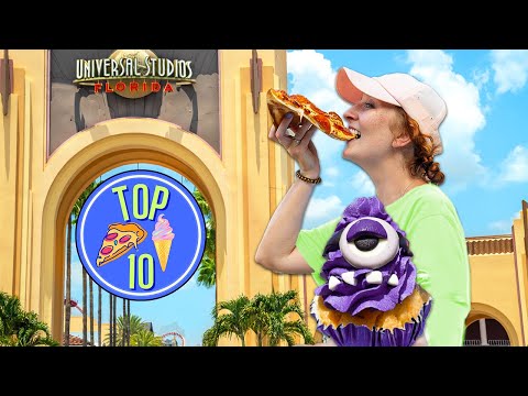 These Are The 10 BEST Food Items at Universal Studios Orlando!