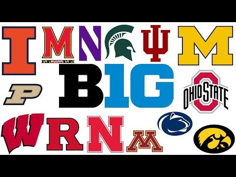 Big 10 fight songs, but combined into one song...