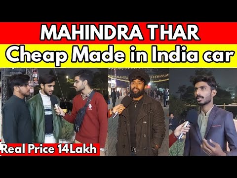 Mahindra Thar Video Reaction by Pakistanis | Pakistani Reaction on india