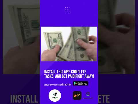 Install This App, Complete Tasks, and Get Paid Right Away #money #earningapp #moneyonlineathome