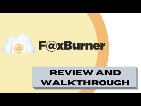 FaxBurner Review and Walkthrough | Online Free Faxing