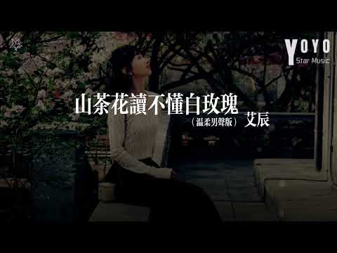 山茶花读不懂白玫瑰（温柔男声版）- 艾辰 | 流行音乐频道 | 动态歌词Lyrics