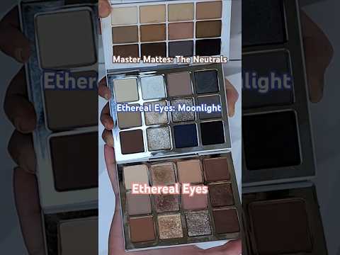 Makeup By Mario Palette Comparison Ethereal Eyes Moonlight  Master Mattes Neutrals #swatches #makeup