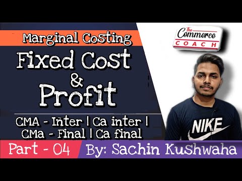 04 Fixed cost and Profit Formula and More - English : The commerce coach