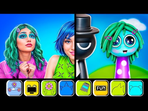 Inside Out 2 Joined SPRUNKI: Joy vs Anxiety vs Embarrassment!