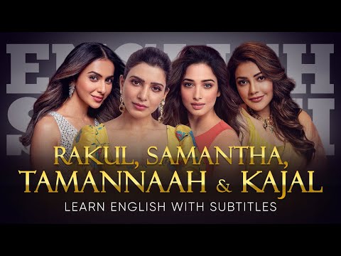 ENGLISH SPEECH | RAKUL, SAMANTHA, TAMANNAAH & KAJAL: Heroines Unite (English Subtitles)