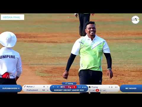 eurosmashers 11 VS IMC INDIANS MATCH AT EURONET CRICKET LEAGUE 2024