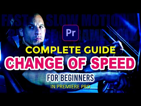 How to Film & Edit CHANGE OF SPEED Effects for Beginners | Premiere Pro Tutorial