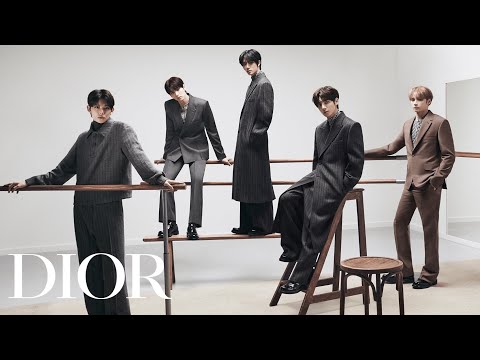 TOMORROW X TOGETHER dressed in Dior Men’s Winter 2024-2025