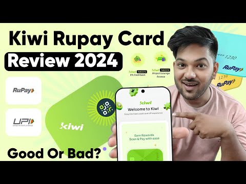 kiwi rupay credit card review 2024 || Lifetime Free Rupay Credit Card|| Kiwi Credit Card Apply