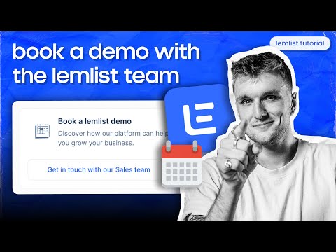 How to book a demo with the lemlist team [lemlist tutorial]