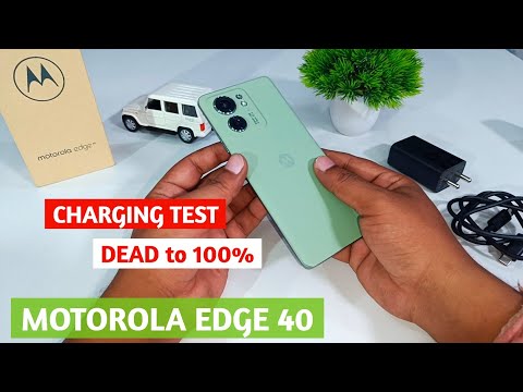 Motorola Edge 40 Charging Test | Moto Edge 40 Dead to 100% Charging Test | Moto Edge 40