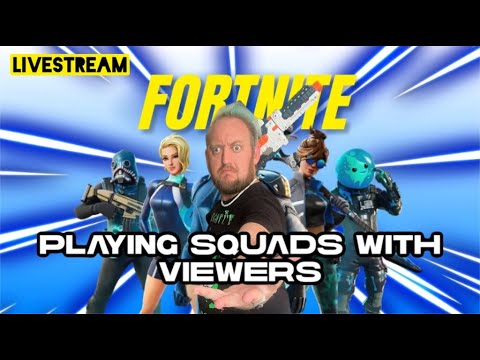 Fortnite Livestream *Playing With Viewers *Squads