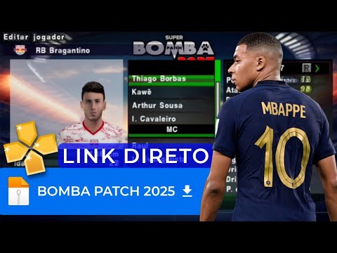 🚨 BOMBA PATCH 2025 (PPSSPP) DOWNLOAD LINK DIRETO ✅ (NOVA ATUALIZAÇÃO BOMBA PATCH 2025)