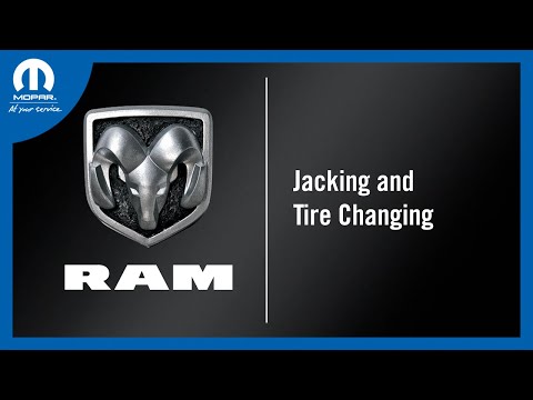 Jacking and Tire Changing | How To | 2024 Ram ProMaster